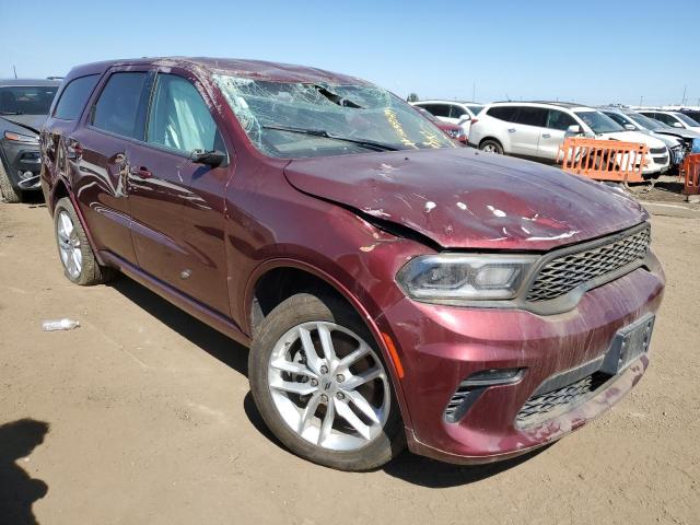 1C4RDJDG3MC644945 - 2021 DODGE DURANGO GT RED photo 4