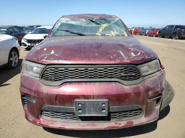 1C4RDJDG3MC644945 - 2021 DODGE DURANGO GT RED photo 5