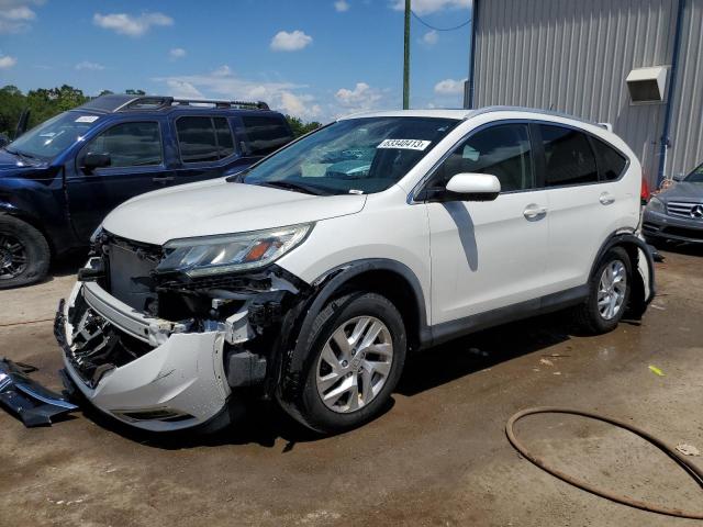 5J6RM4H75GL017478 - 2016 HONDA CR-V EXL WHITE photo 1