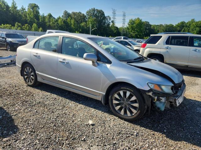 2HGFA16829H532242 - 2009 HONDA CIVIC EX SILVER photo 4