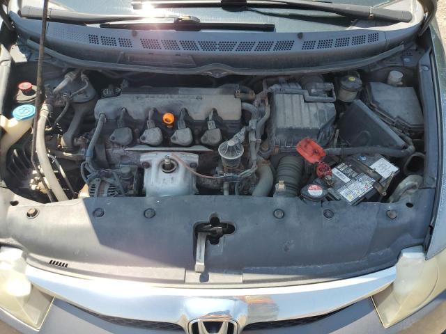 2HGFA1E63AH014886 - 2010 HONDA CIVIC LX-S GRAY photo 11