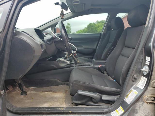 2HGFA1E63AH014886 - 2010 HONDA CIVIC LX-S GRAY photo 7