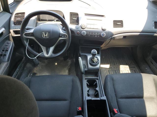 2HGFA1E63AH014886 - 2010 HONDA CIVIC LX-S GRAY photo 8