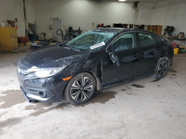 2HGFC1F77JH642189 - 2018 HONDA CIVIC EXL BLACK photo 1