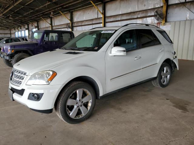 4JGBB8GB4BA655053 - 2011 MERCEDES-BENZ ML 350 4MATIC WHITE photo 1