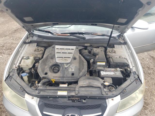 5NPEU46F37H231856 - 2007 HYUNDAI SONATA SE GRAY photo 11