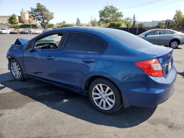 19XFB2F87CE302460 - 2012 HONDA CIVIC EX 蓝色 照片 2