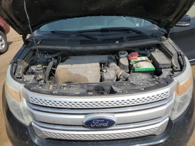 1FM5K8D81FGA08554 - 2015 FORD EXPLORER XLT GRAY photo 12