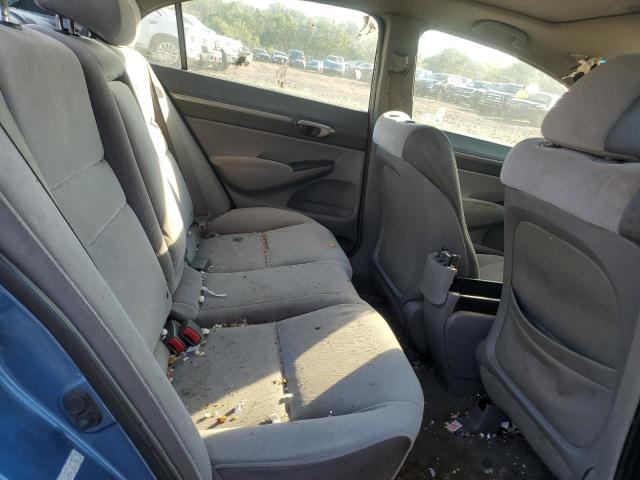 1HGFA16846L085380 - 2006 HONDA CIVIC EX BLUE photo 10