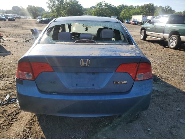1HGFA16846L085380 - 2006 HONDA CIVIC EX BLUE photo 6