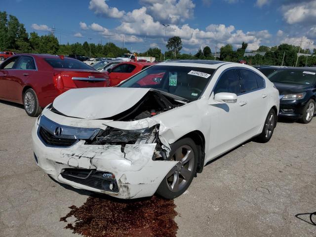 19UUA9F58EA001972 - 2014 ACURA TL TECH WHITE photo 1