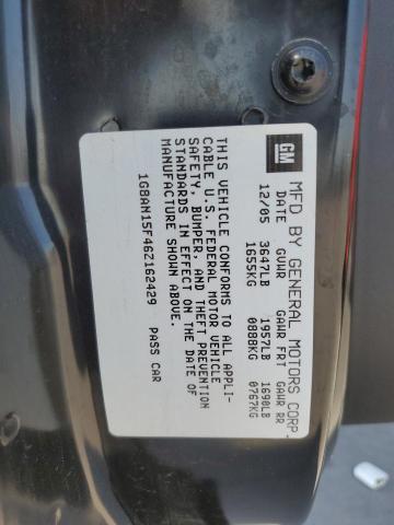 1G8AN15F46Z162429 - 2006 SATURN ION LEVEL 2 RED photo 12