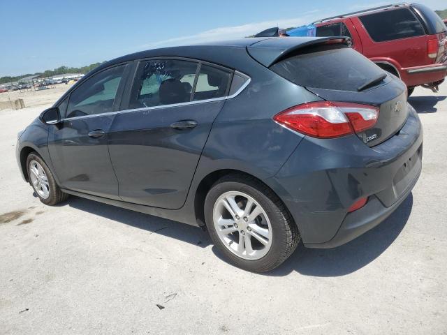 3G1BE6SM3JS653275 - 2018 CHEVROLET CRUZE LT ნაცრისფერი ფოტო 2