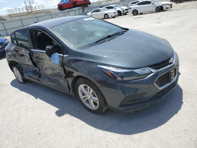 3G1BE6SM3JS653275 - 2018 CHEVROLET CRUZE LT ნაცრისფერი ფოტო 4