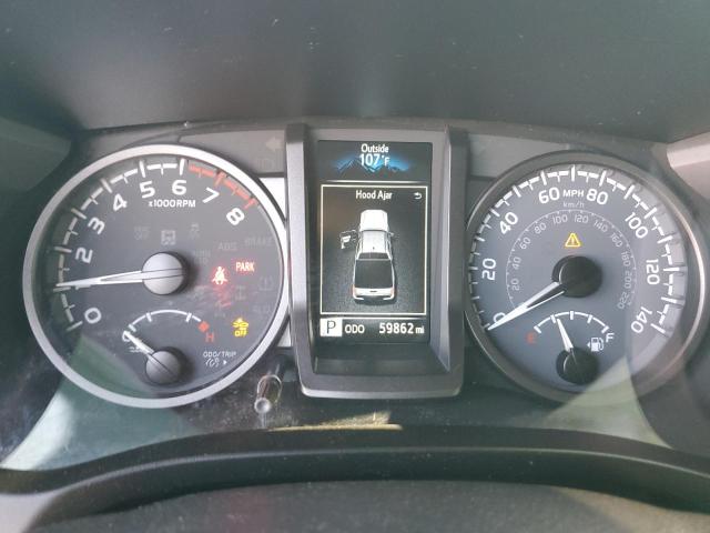 3TMCZ5AN4MM447301 - 2021 TOYOTA TACOMA DOUBLE CAB გრაფიტი ფოტო 9