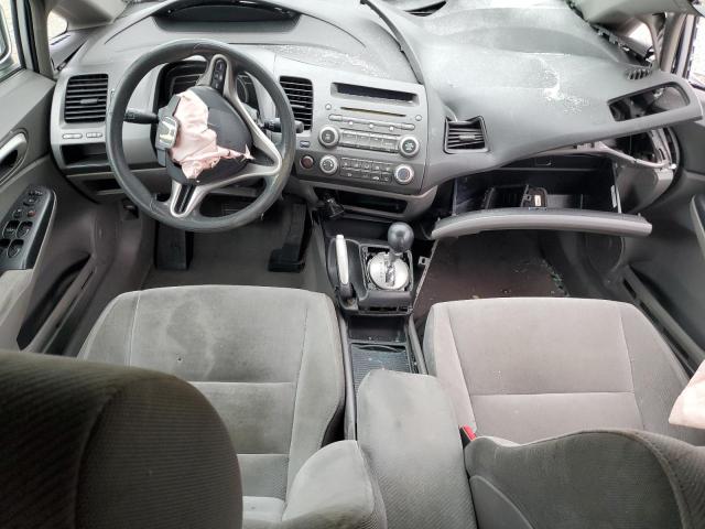 1HGFA16539L020448 - 2009 HONDA CIVIC LX SILVER photo 8