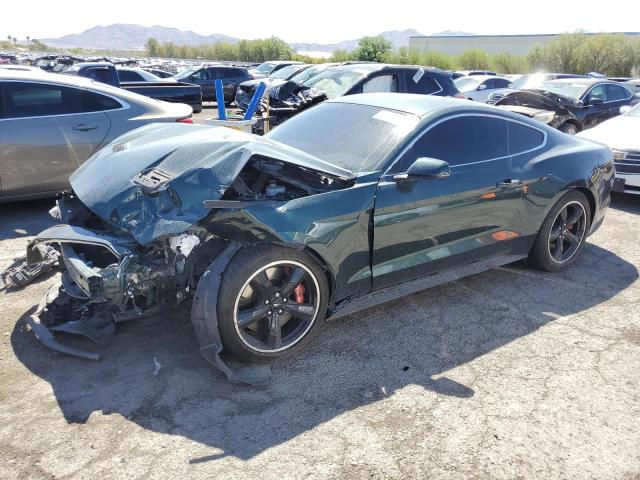 1FA6P8K08K5502803 - 2019 FORD MUSTANG BULLITT GREEN photo 1