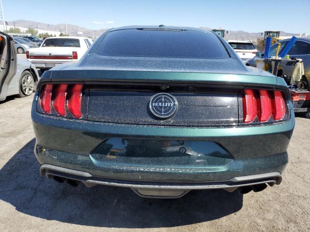 1FA6P8K08K5502803 - 2019 FORD MUSTANG BULLITT GREEN photo 6