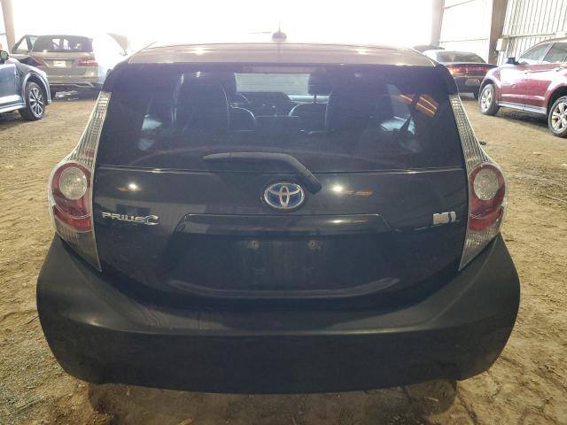 JTDKDTB31D1046619 - 2013 TOYOTA PRIUS C BLACK photo 6