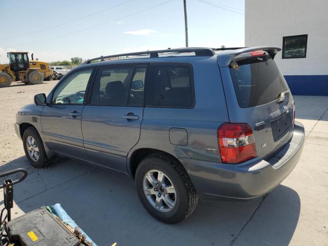 JTEGP21A940039989 - 2004 TOYOTA HIGHLANDER BASE TEAL photo 2