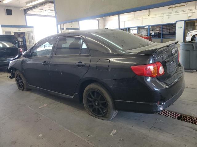 1NXBU40E29Z065899 - 2009 TOYOTA COROLLA BASE Чорний фото 2