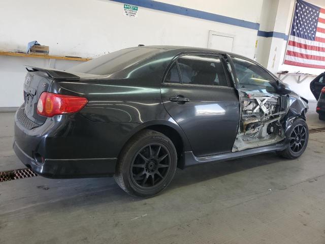 1NXBU40E29Z065899 - 2009 TOYOTA COROLLA BASE Чорний фото 3