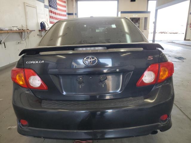 1NXBU40E29Z065899 - 2009 TOYOTA COROLLA BASE Чорний фото 6