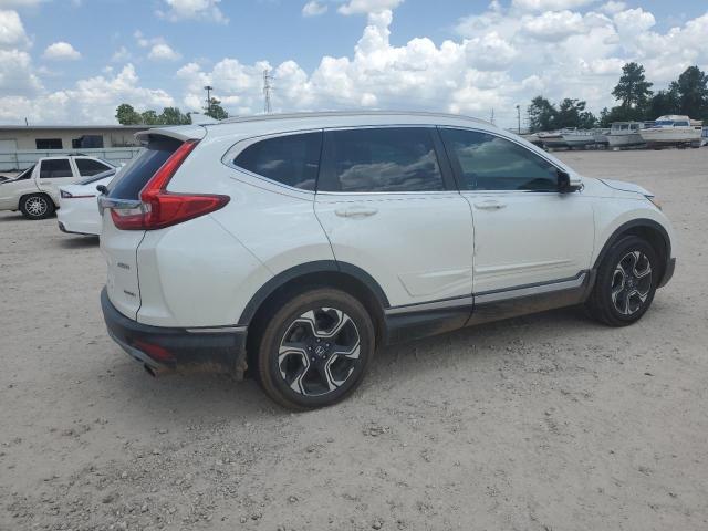 2HKRW2H94HH676924 - 2017 HONDA CR-V TOURING WHITE photo 3