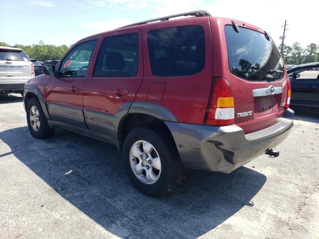 4F2YZ041X4KM00668 - 2004 MAZDA TRIBUTE LX RED photo 2