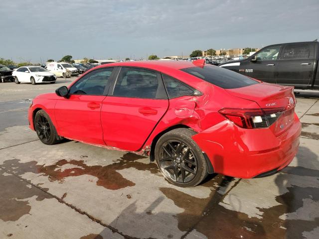 2HGFE2F57NH520887 - 2022 HONDA CIVIC SPORT RED photo 2