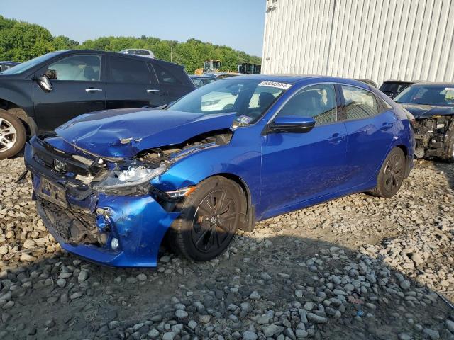 SHHFK7H75HU413560 - 2017 HONDA CIVIC EXL ლურჯი ფოტო 1