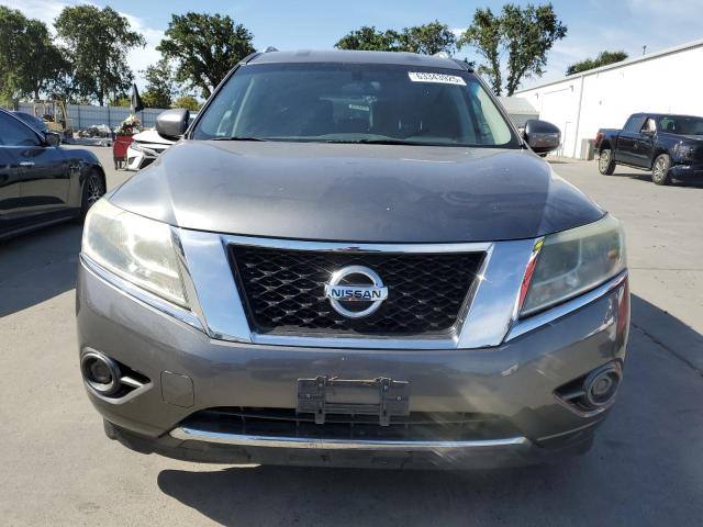 5N1AR2MN2FC706496 - 2015 NISSAN PATHFINDER S Сұр фото 5