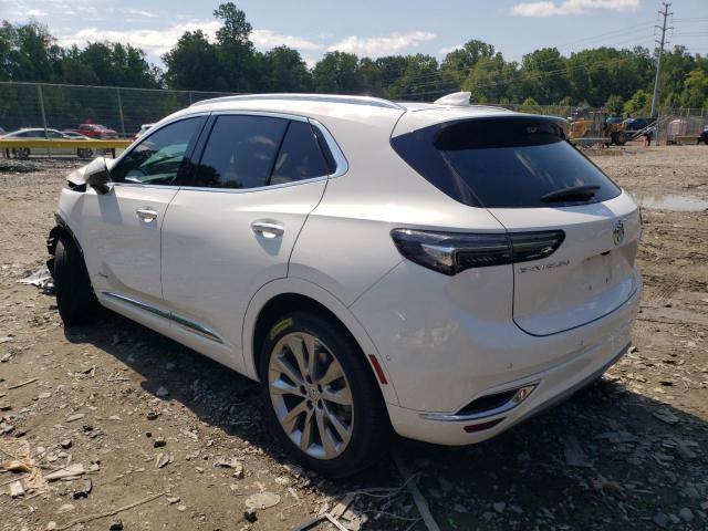 LRBFZRR44ND071243 - 2022 BUICK ENVISION AVENIR WHITE photo 2