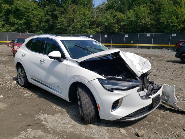 LRBFZRR44ND071243 - 2022 BUICK ENVISION AVENIR WHITE photo 4