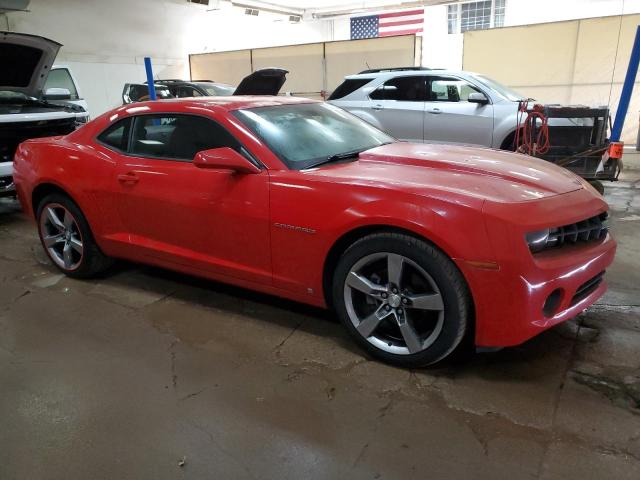 2G1FB1EV3A9101838 - 2010 CHEVROLET CAMARO LT RED photo 4