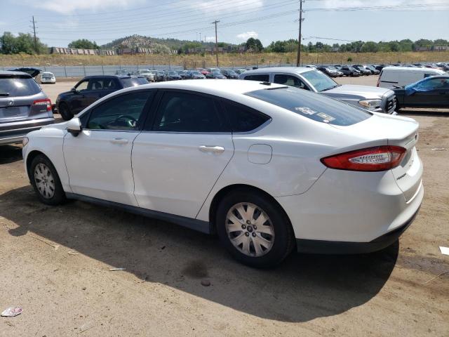 1FA6P0G77E5384108 - 2014 FORD FUSION S WHITE photo 2