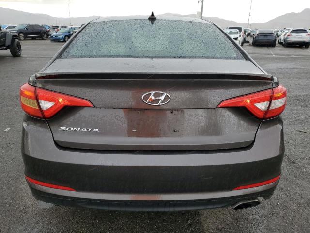 5NPE24AF9GH301180 - 2016 HYUNDAI SONATA SE GRAY photo 6