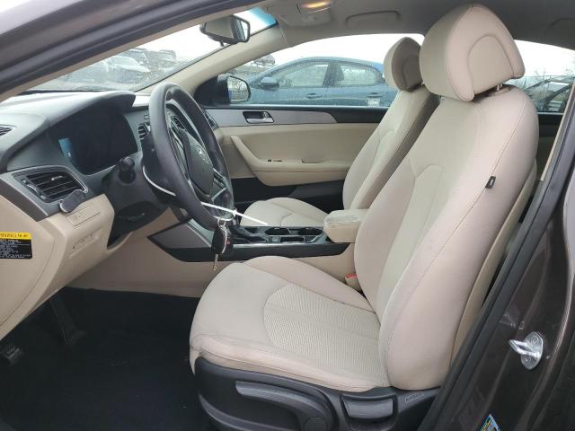 5NPE24AF9GH301180 - 2016 HYUNDAI SONATA SE GRAY photo 7
