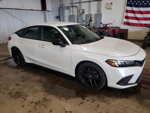 19XFL2H84PE019790 - 2023 HONDA CIVIC SPORT WHITE photo 4
