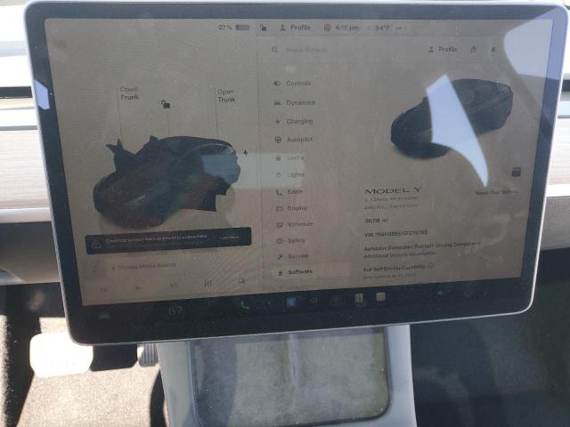 7SAYGDEE1SF278763 - 2025 TESLA MODEL Y BLACK photo 9