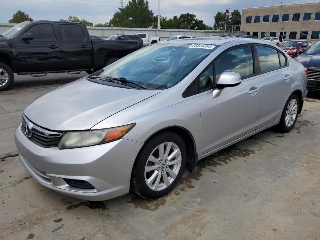 19XFB2F94CE048358 - 2012 HONDA CIVIC EXL 银色 照片 1