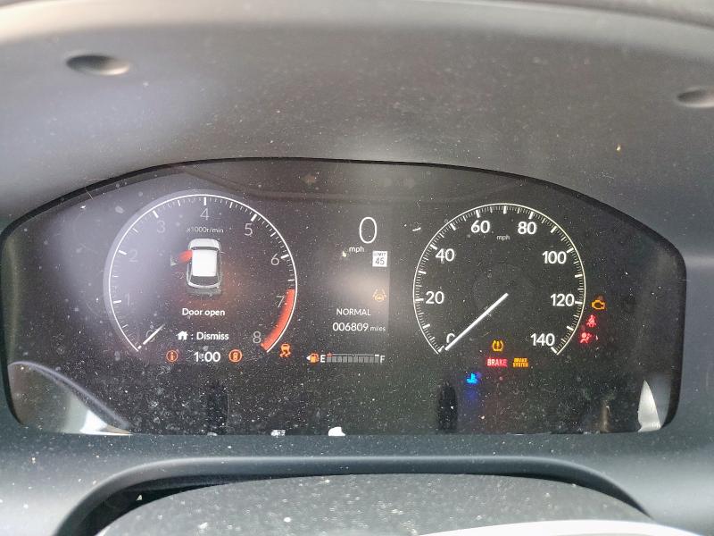 3CZRZ1H54SM749042 - 2025 HONDA HR-V SPORT RED photo 9