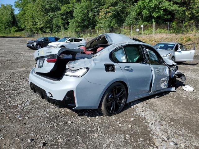 3MW89FF05P8D04912 - 2023 BMW 330XI GRAY photo 3