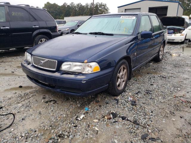 YV1LS56D3X3574089 - 1999 VOLVO S70 GLT BLUE photo 2