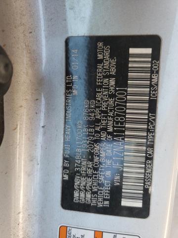 JF1ZNAA11E8707001 - 2014 TOYOTA SCION FR-S 银色 照片 12