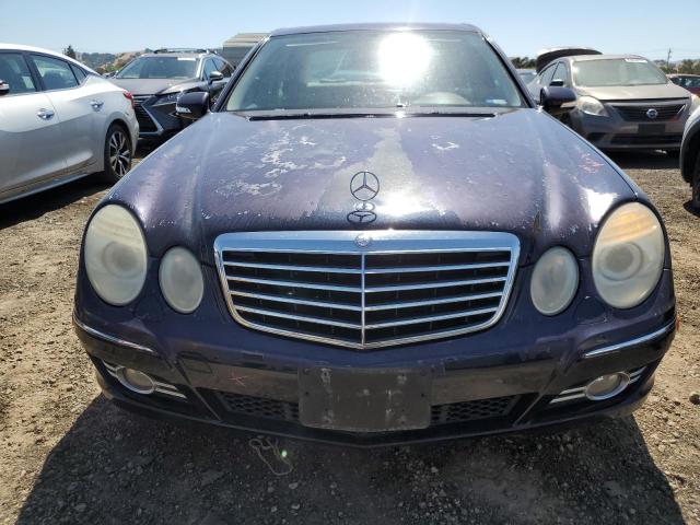 WDBUF56X58B311178 - 2008 MERCEDES-BENZ E 350 BLUE photo 5