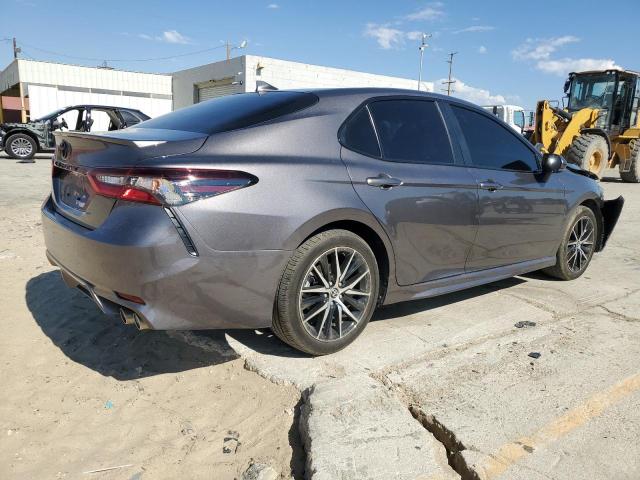 4T1G11AK9RU862362 - 2024 TOYOTA CAMRY SE NIGHT SHADE GRAY photo 3