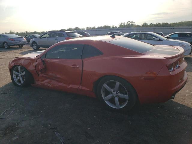 2G1FC1E35D9162477 - 2013 CHEVROLET CAMARO LT ORANGE photo 2