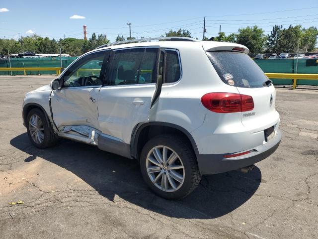 WVGAV7AX8FW607159 - 2015 VOLKSWAGEN TIGUAN S WHITE photo 2