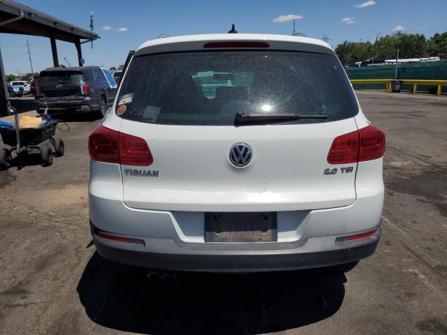 WVGAV7AX8FW607159 - 2015 VOLKSWAGEN TIGUAN S WHITE photo 6